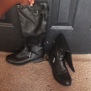 Boots that stop right below knee